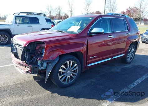 2017 GMC Terrain Denali from USA, damaged, VIN 2GKFLVE35H6148539